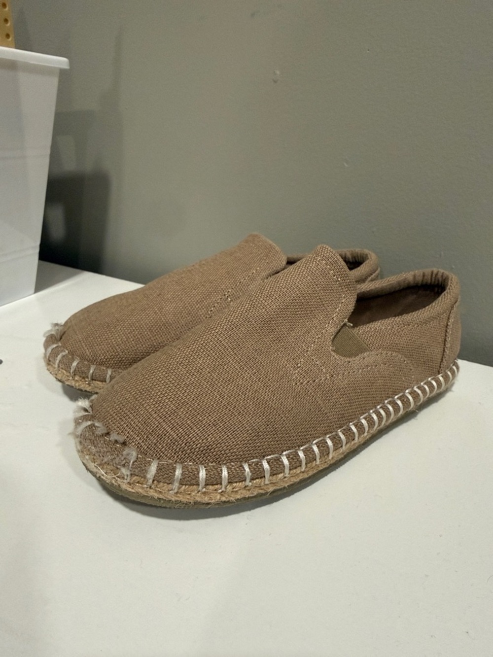 Gymboree Tan Slip-On Espadrille Kids Shoes